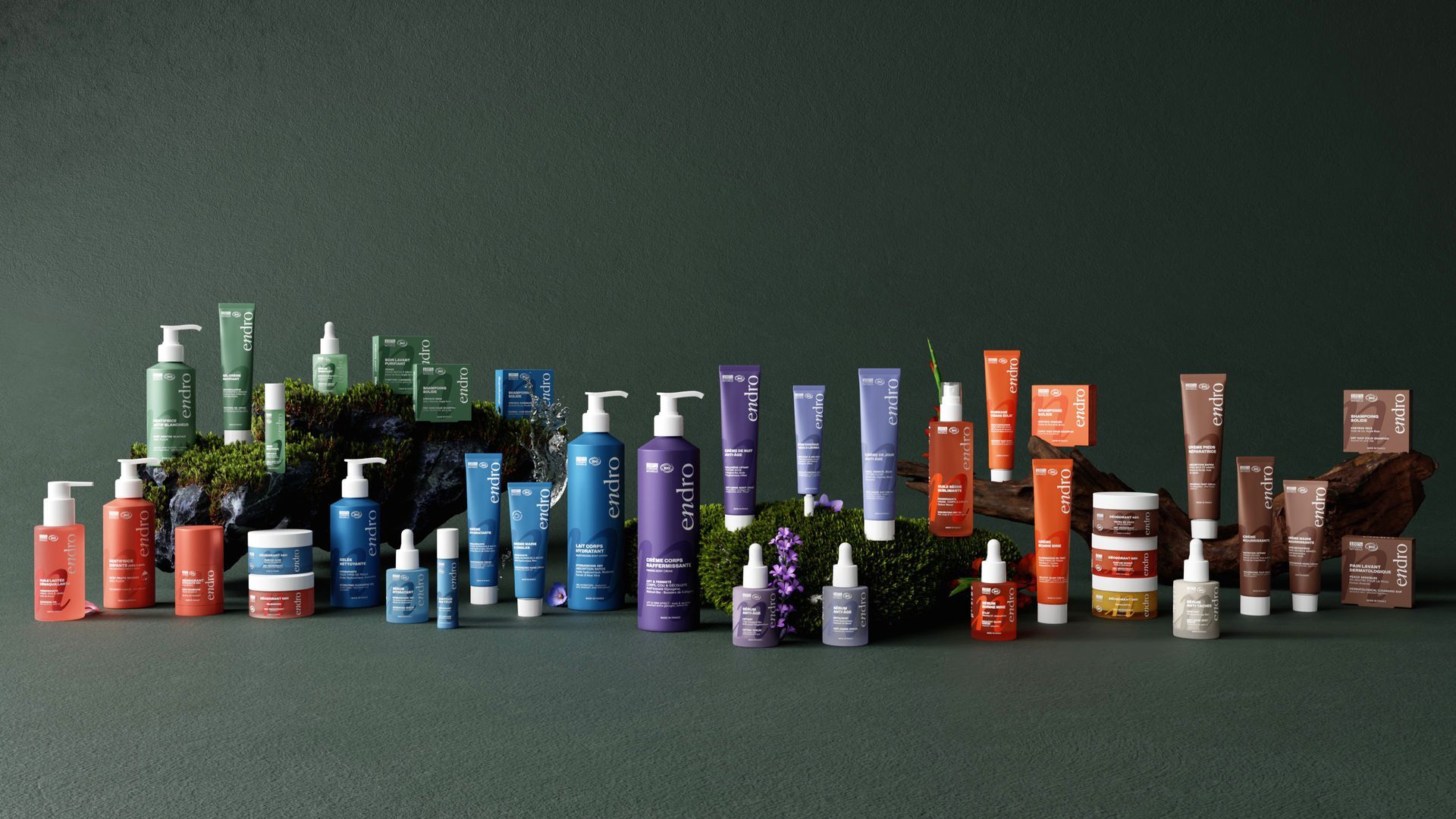 Gamme produits cosmétiques Endro Cosmétiques