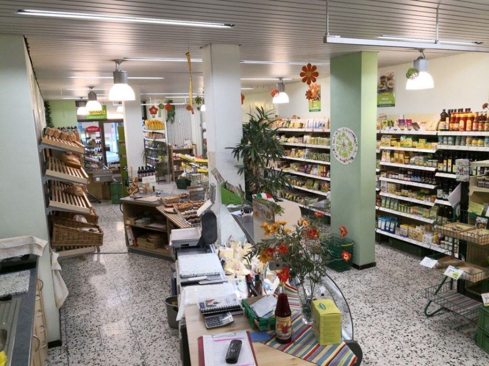 Innenansicht vom Bio-Markt West