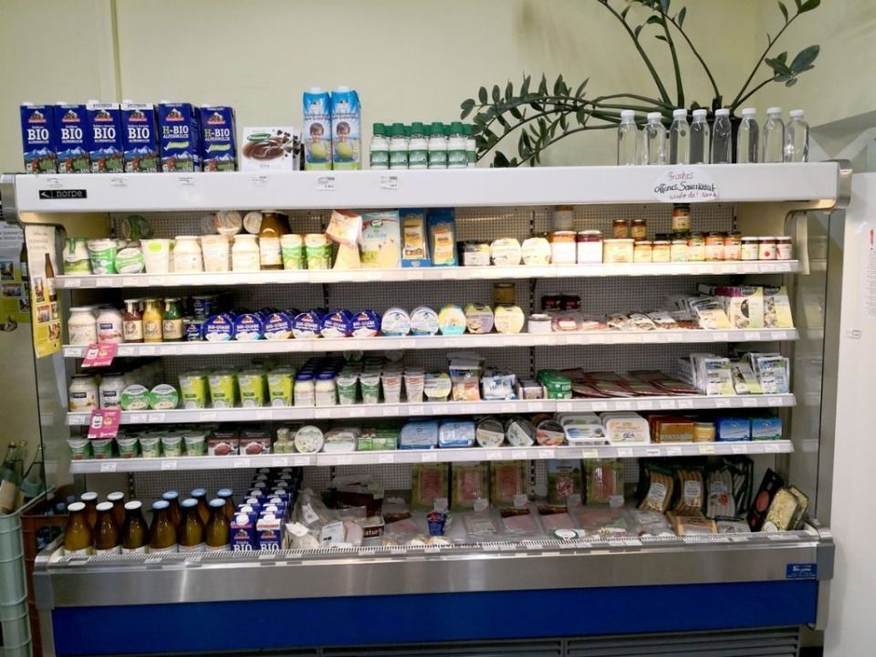 Milchprodukte vom Bio-Markt West