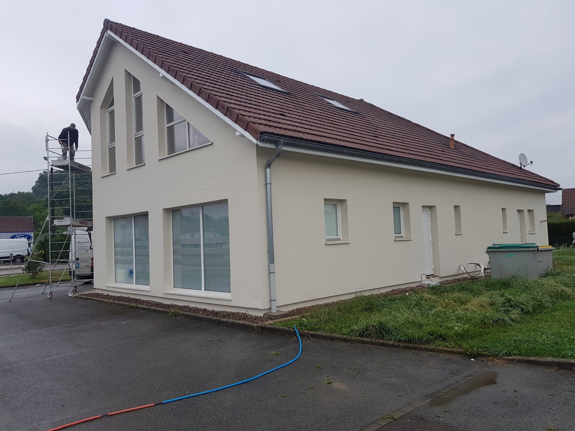 Façades maison restaurées