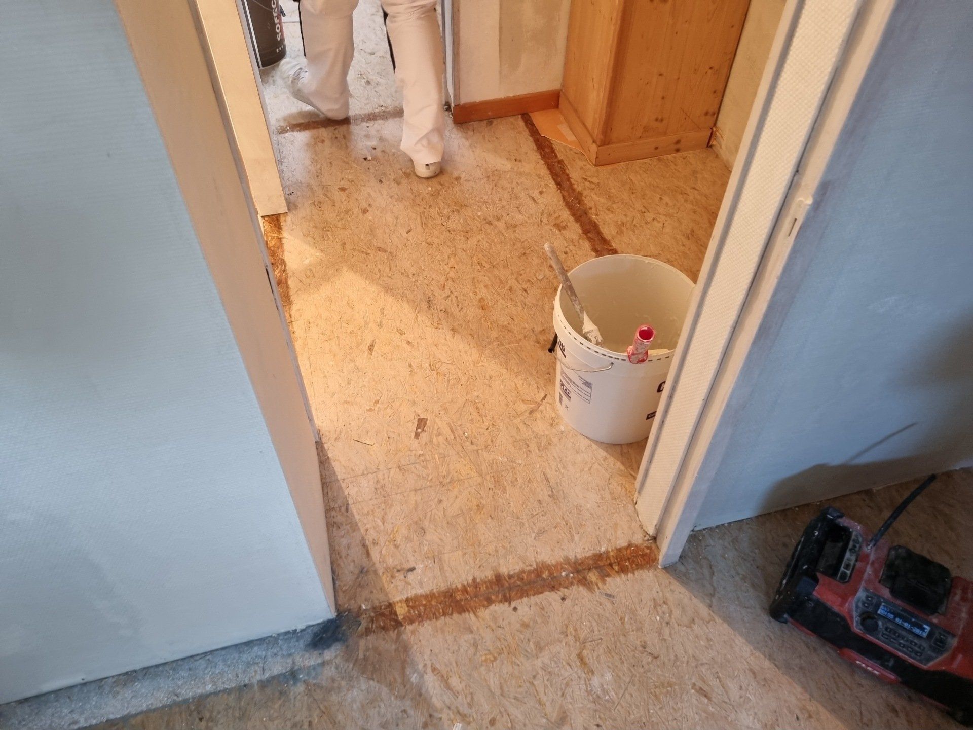 Pose sous-couche parquet