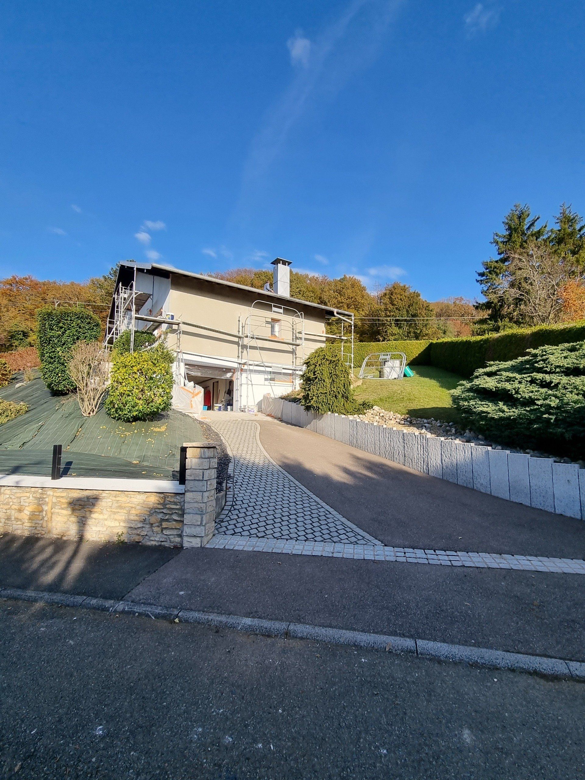 Traitement fissures façades