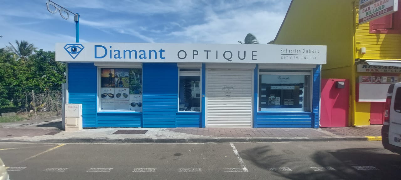 Enseigne Diamant optique