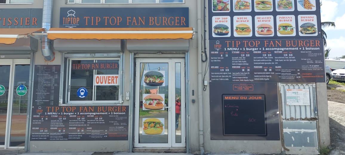 Devanture restaurant boulangerie Tiptop