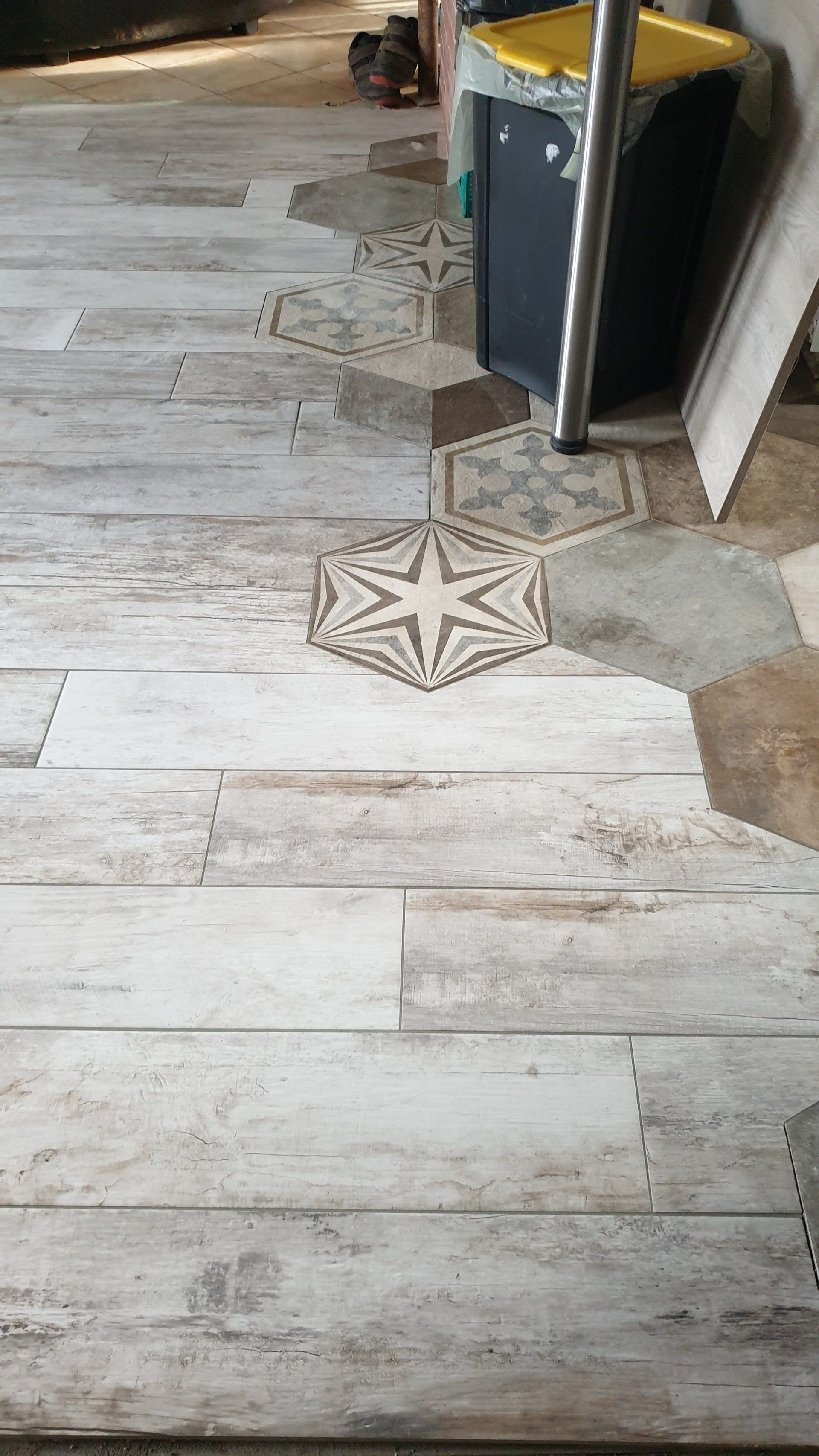 Carreaux et plancher