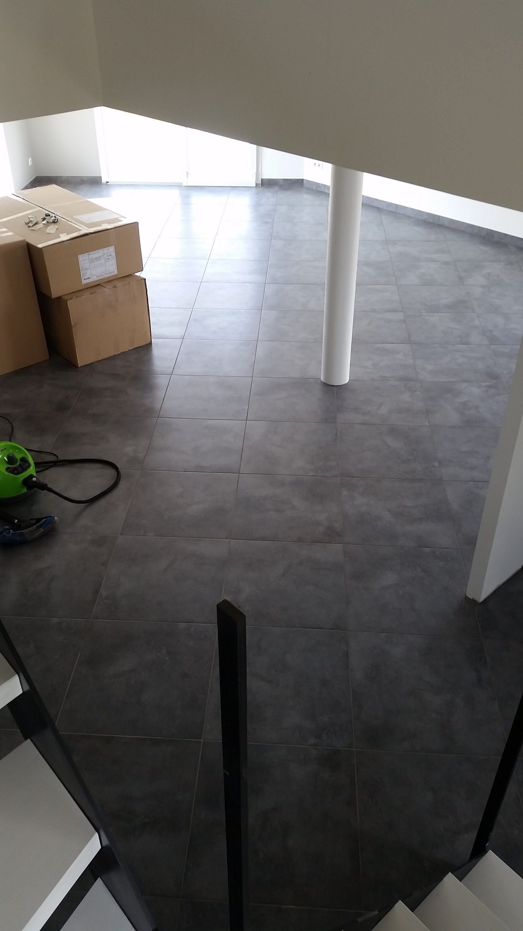 Travaux de pose de carrelage