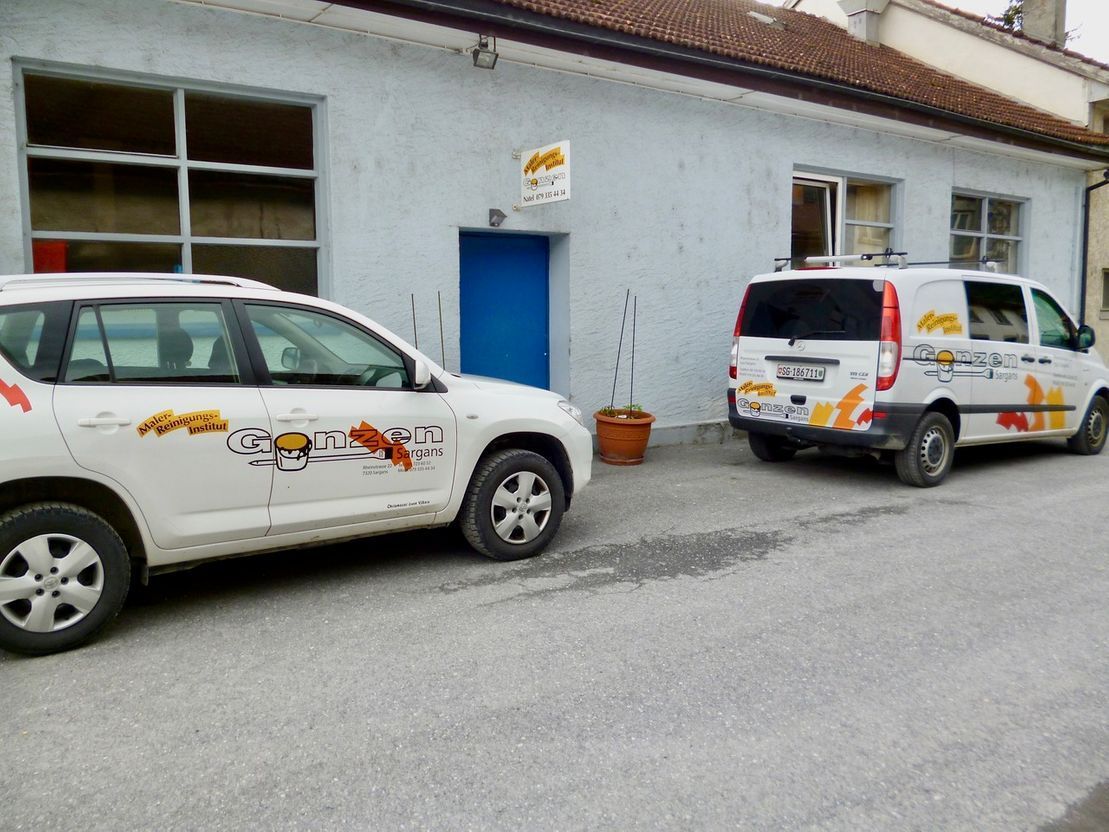 Geschäftsfahrzeuge - Boder & Co. Maler- und Reinigungsinstitut Gonzen