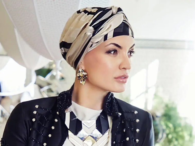 Femme portant un turban