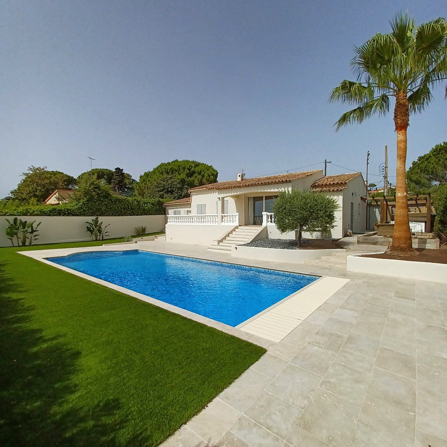 Villa Antibes Rénovation Bens Déco France Côte d'Azur French Riviera