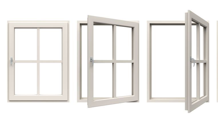 Weisse Fensterrahmen - Hoxha M. Fenster-Storen-Türen