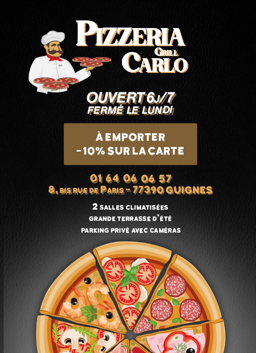 carte de restaurant