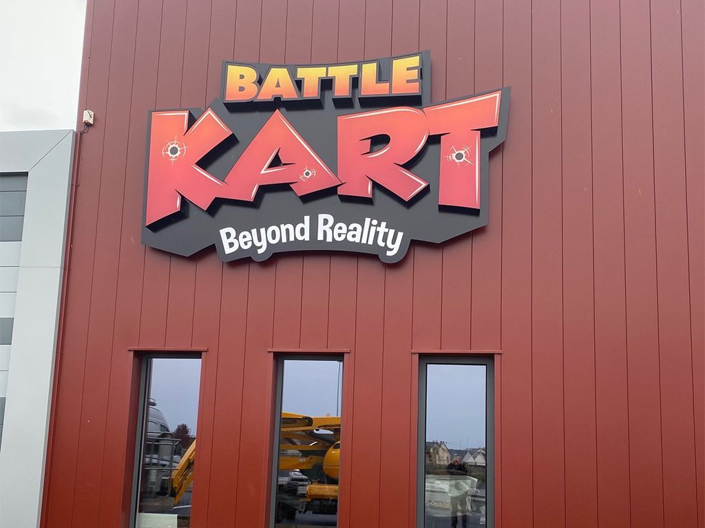 Enseigne Battle Kart