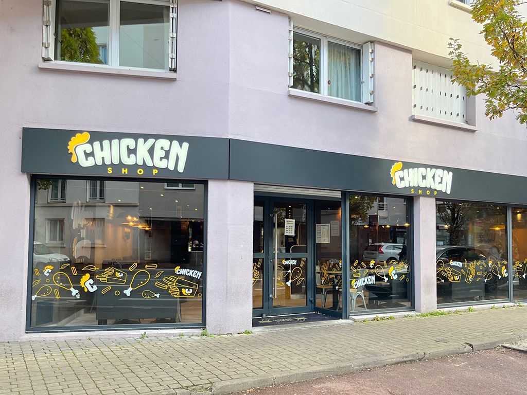 Enseigne Chicken Shop