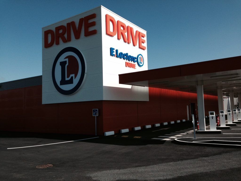 Enseigne Leclerc Drive