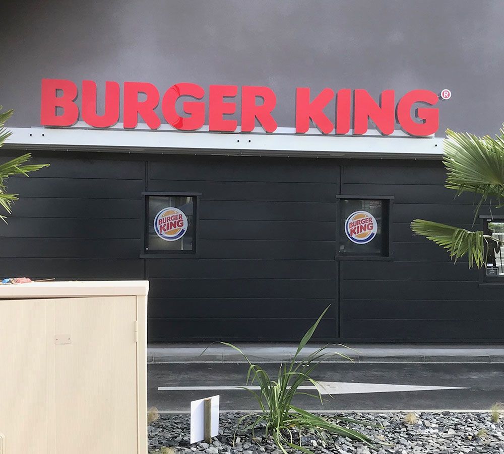 Vitrine Burger King