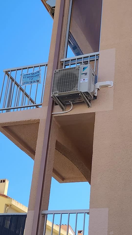 Un système de climatisation en hauteur