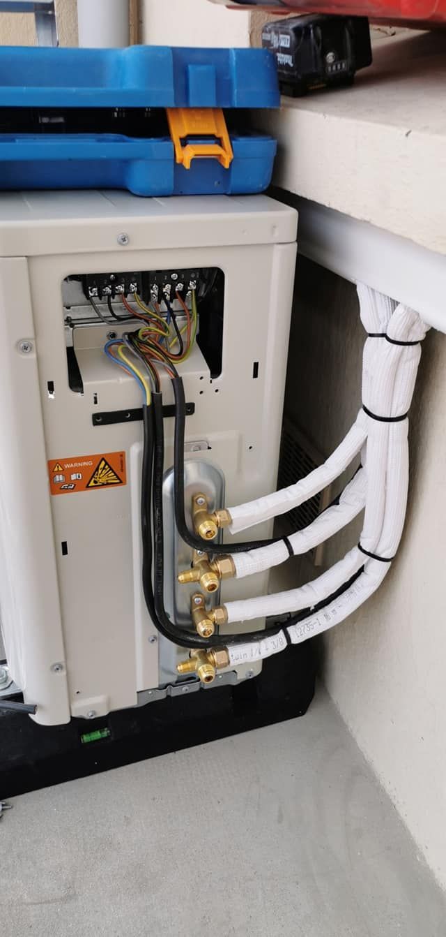 Des travaux de climatisation