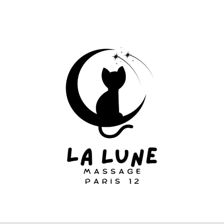 Logo de l'entreprise : La Lune Massage, salon de massage à Paris 12e