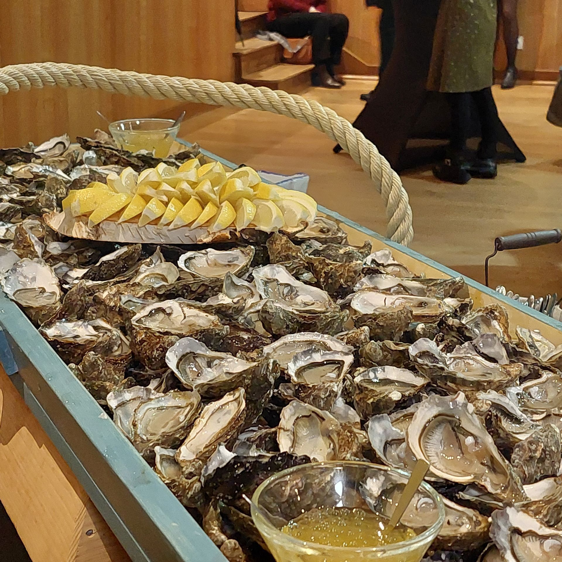 Animation d'huîtres