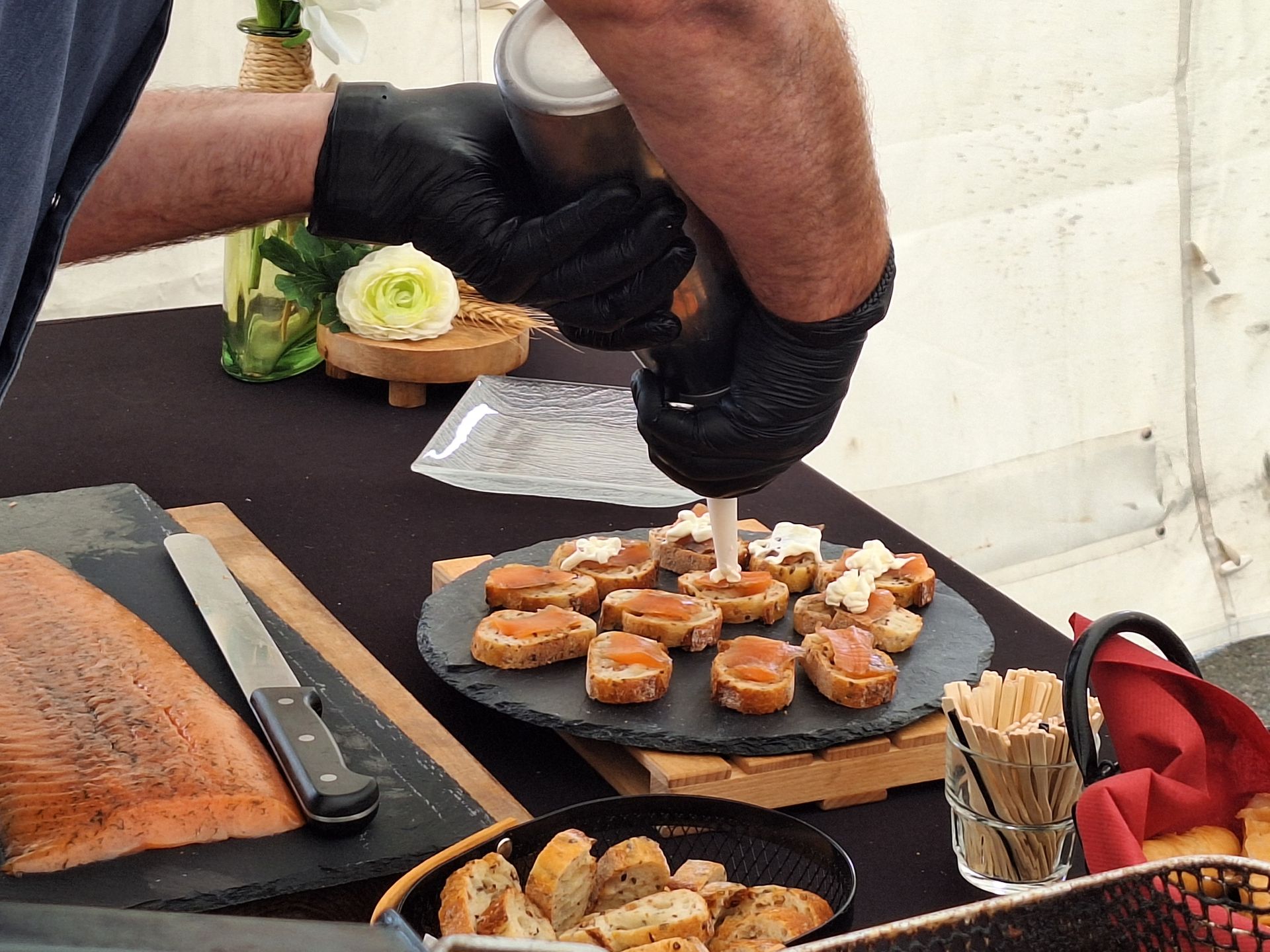 Animation saumon Gravlax