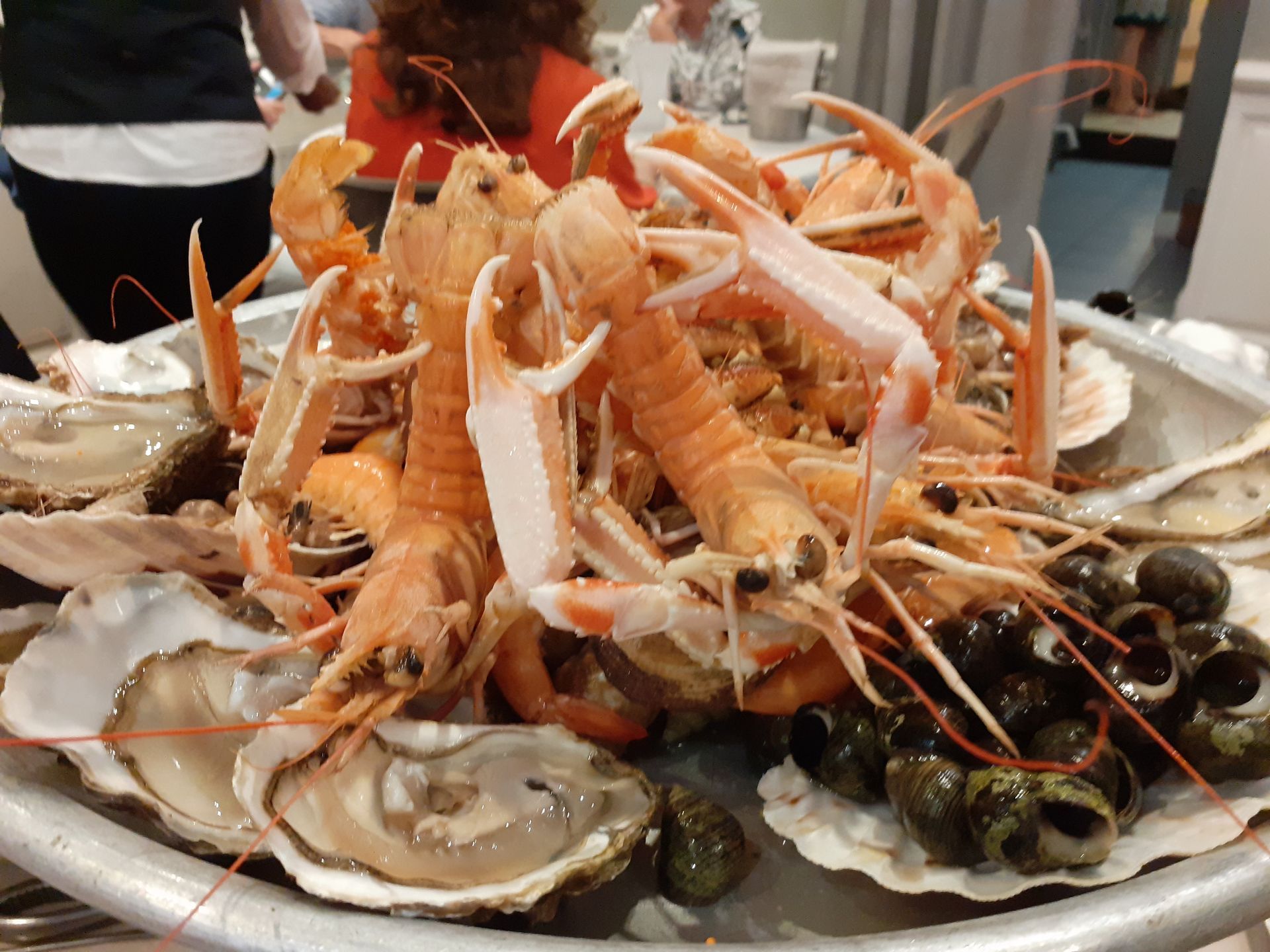 Assiette de fruits de mer