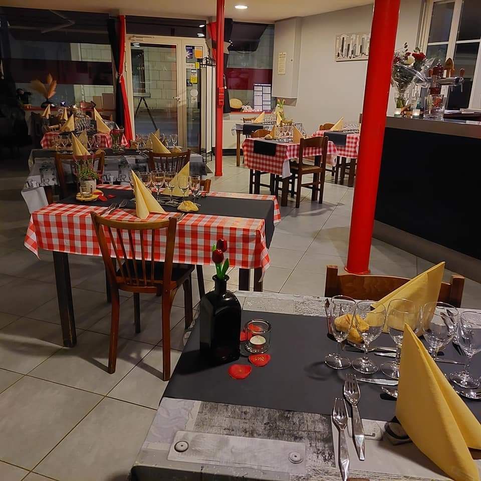 Salle du bar pour la Saint-Valentin