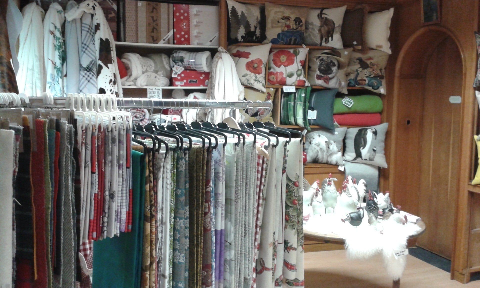 Intérieur de la boutique