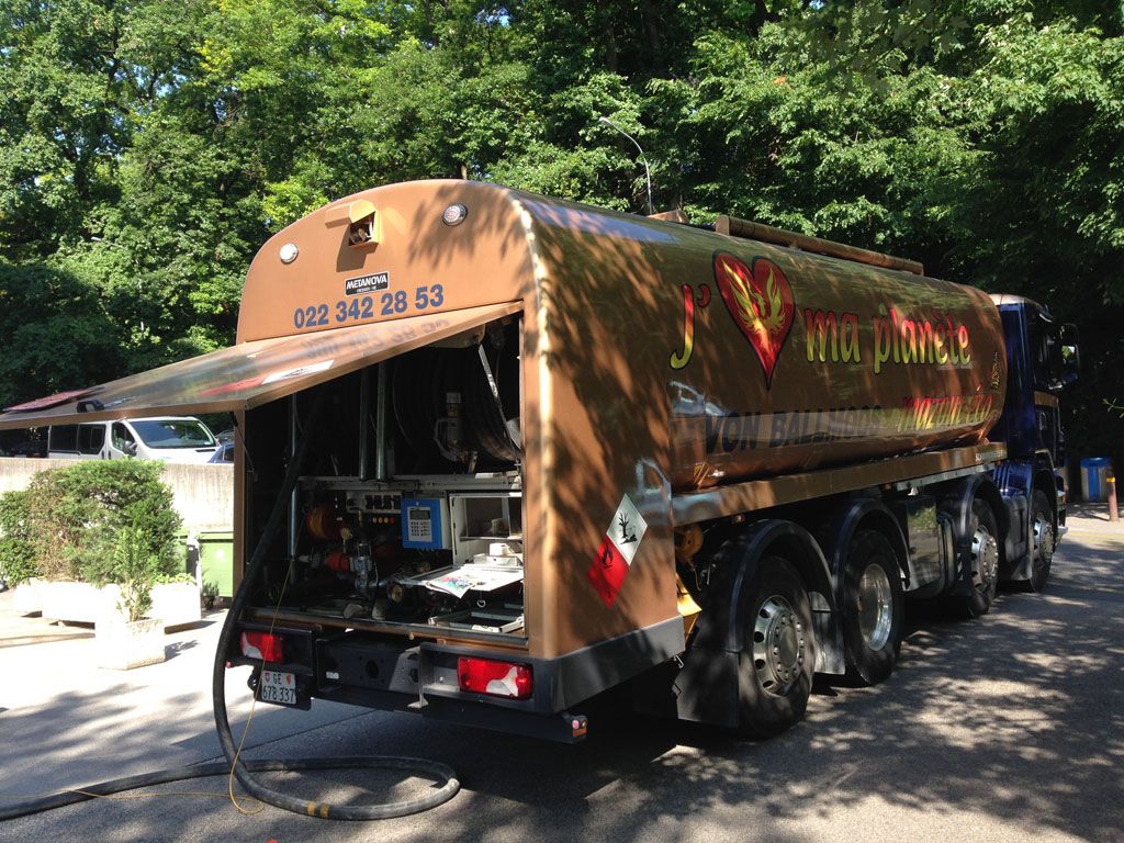 Livraison de combustible - Mazout Von Ballmoos SA - Genève