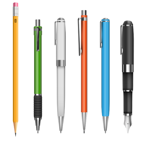 Assortiment de stylos
