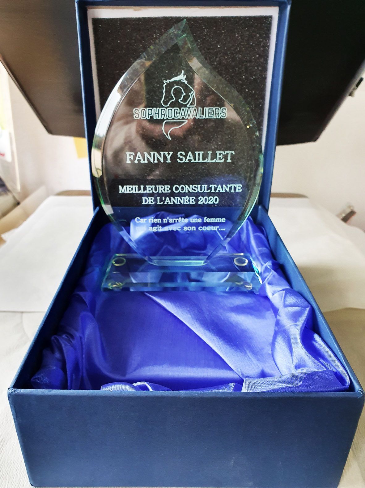 Trophée de sophrologue