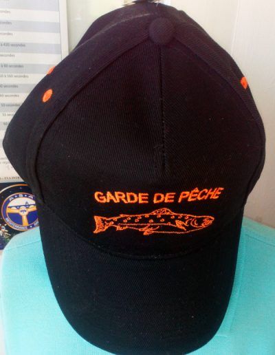 Casquette noire personnalisée