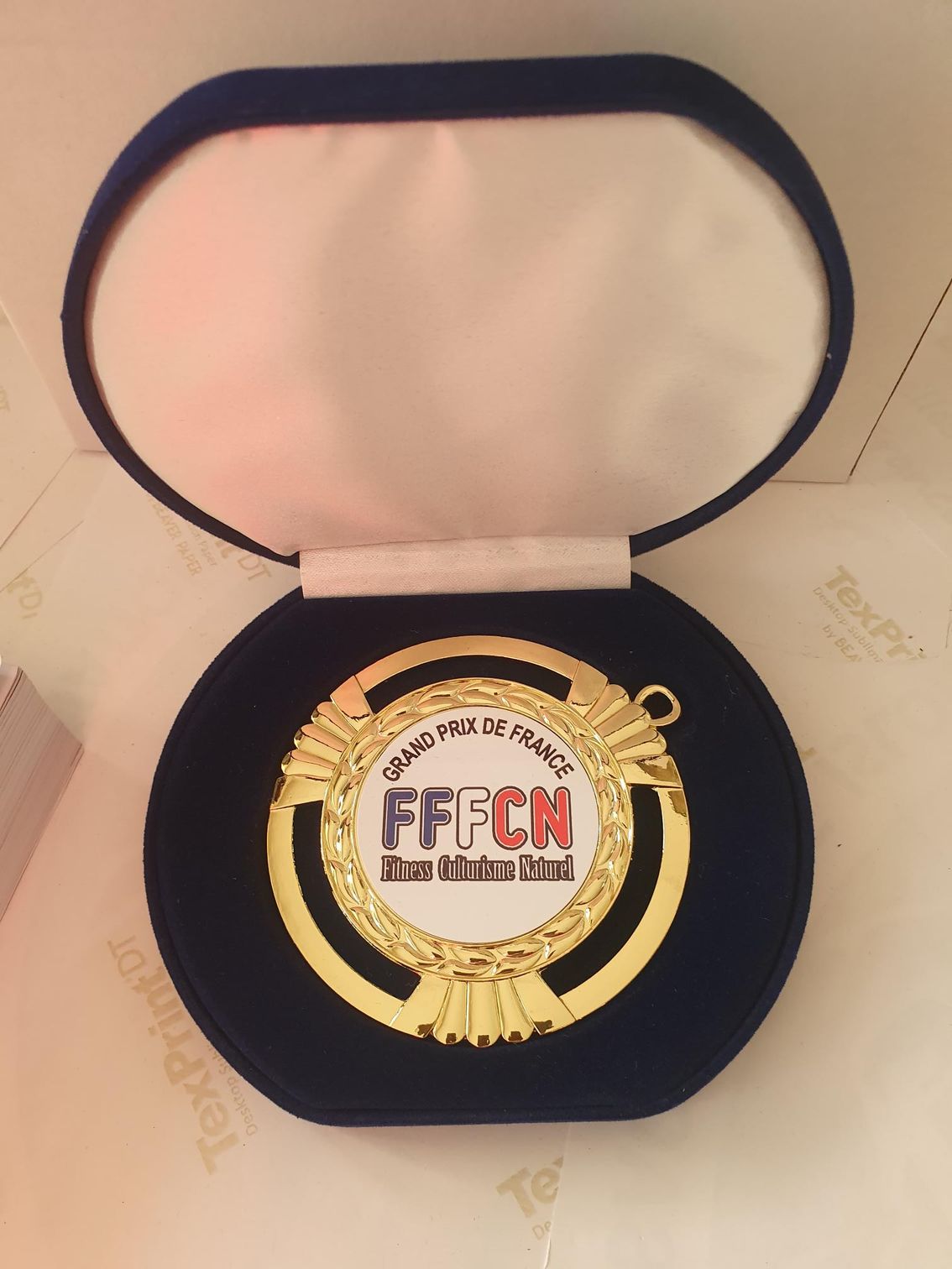 médaille personnalisée