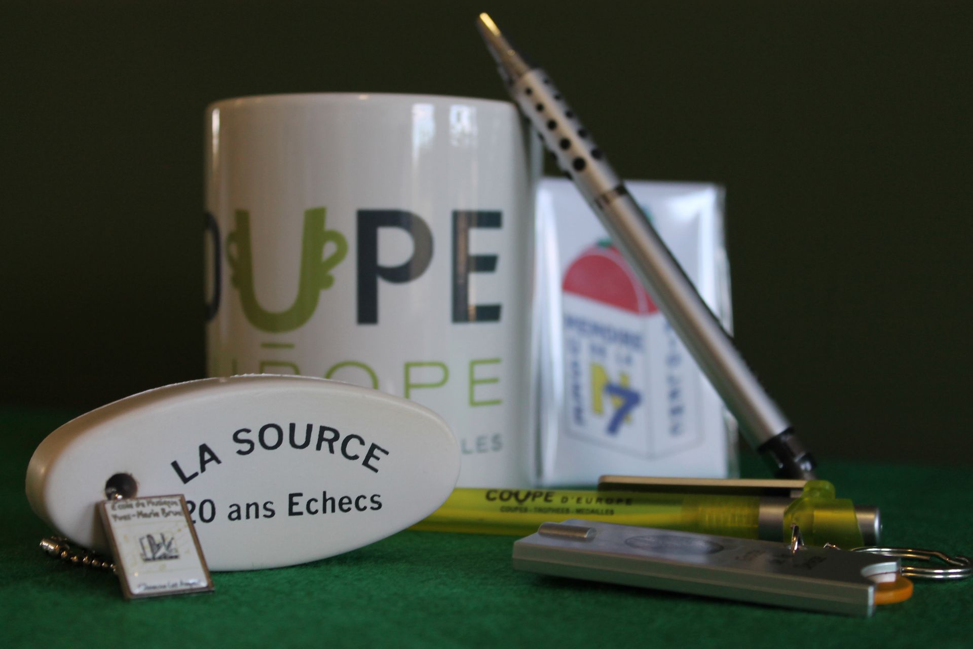 Objets personnalisés.