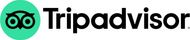 Un logotipo de Tripadvisor con un círculo verde alrededor.