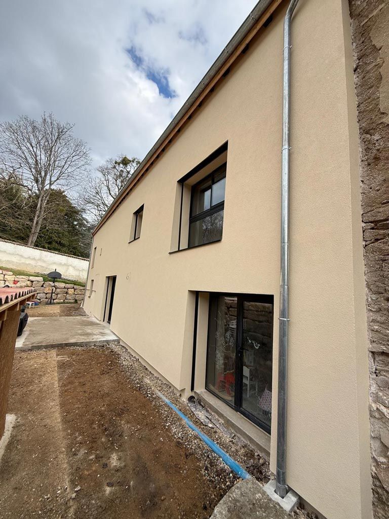 ITE d'un bati ancien en pierre après travaux