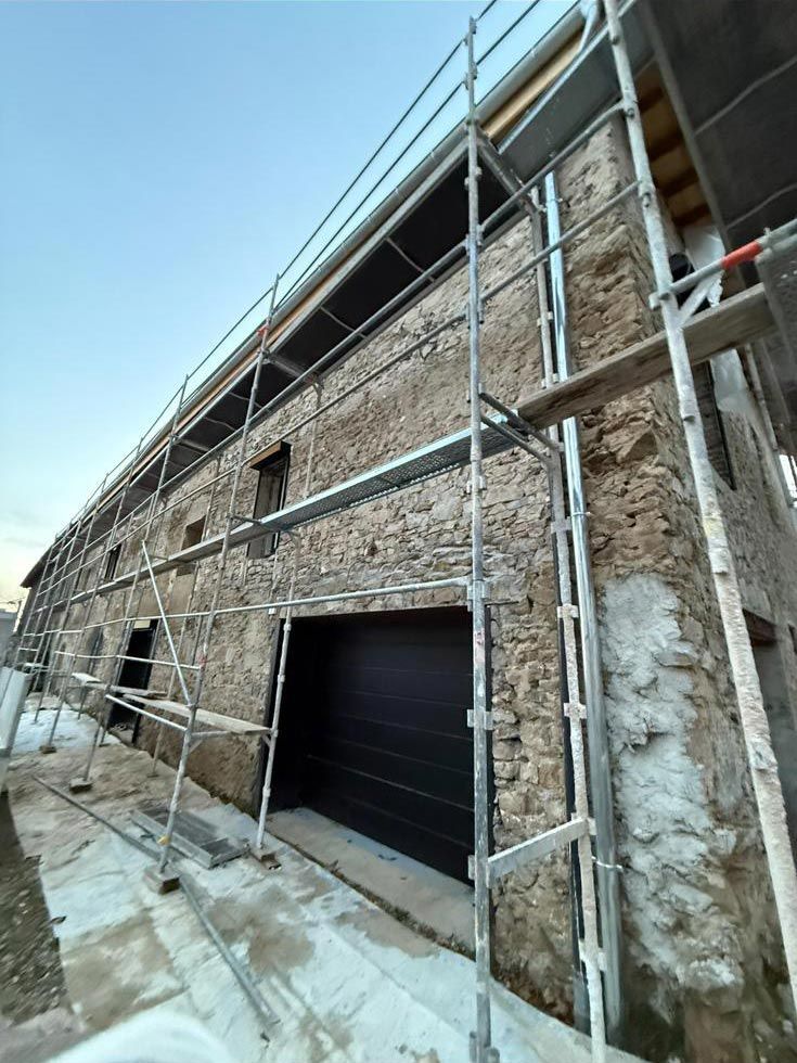 ITE d'un bâtiment ancien en pierre