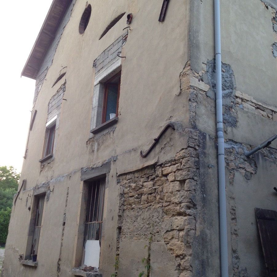 ITE d'un bâtiment ancien en pierre