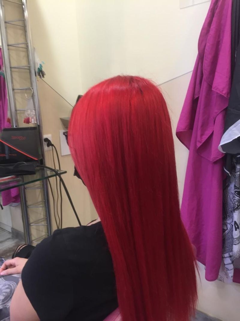 colorazione rossa per capelli