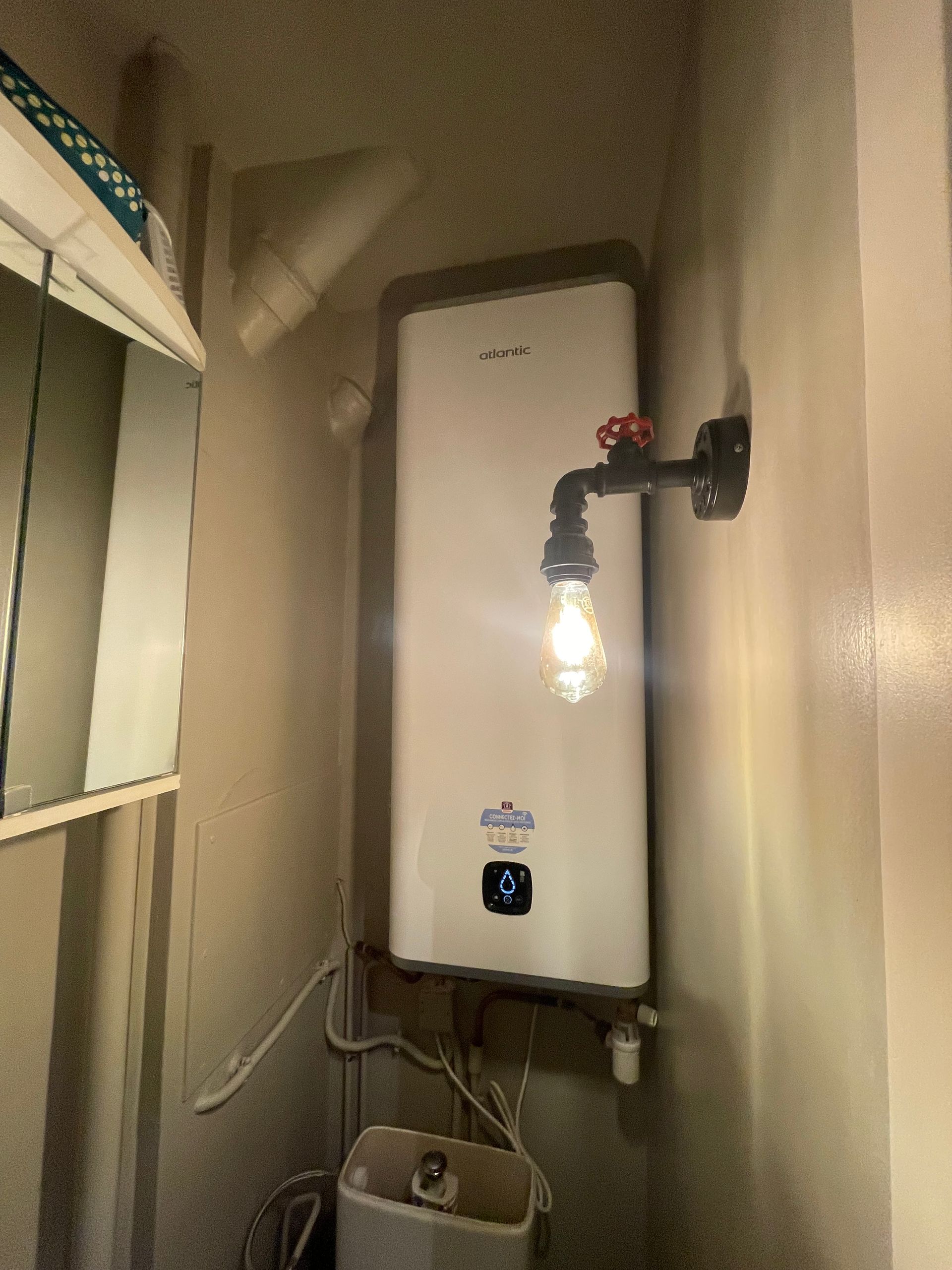 Pose de chaudière à gaz