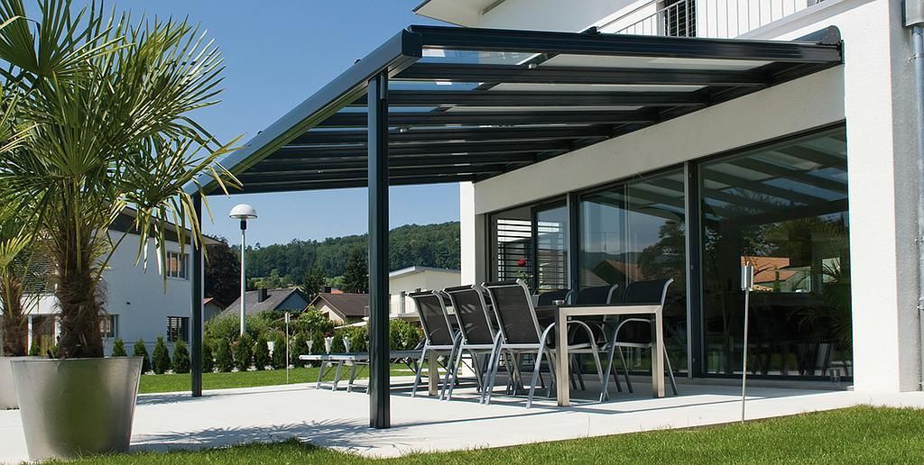 Glasdachsysteme-TERRADO-GP5100-Aussenliegende-Dachbeschattung-STOBAG
