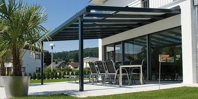 Glasdachsysteme-TERRADO-GP5100-Aussenliegende-Dachbeschattung-STOBAG