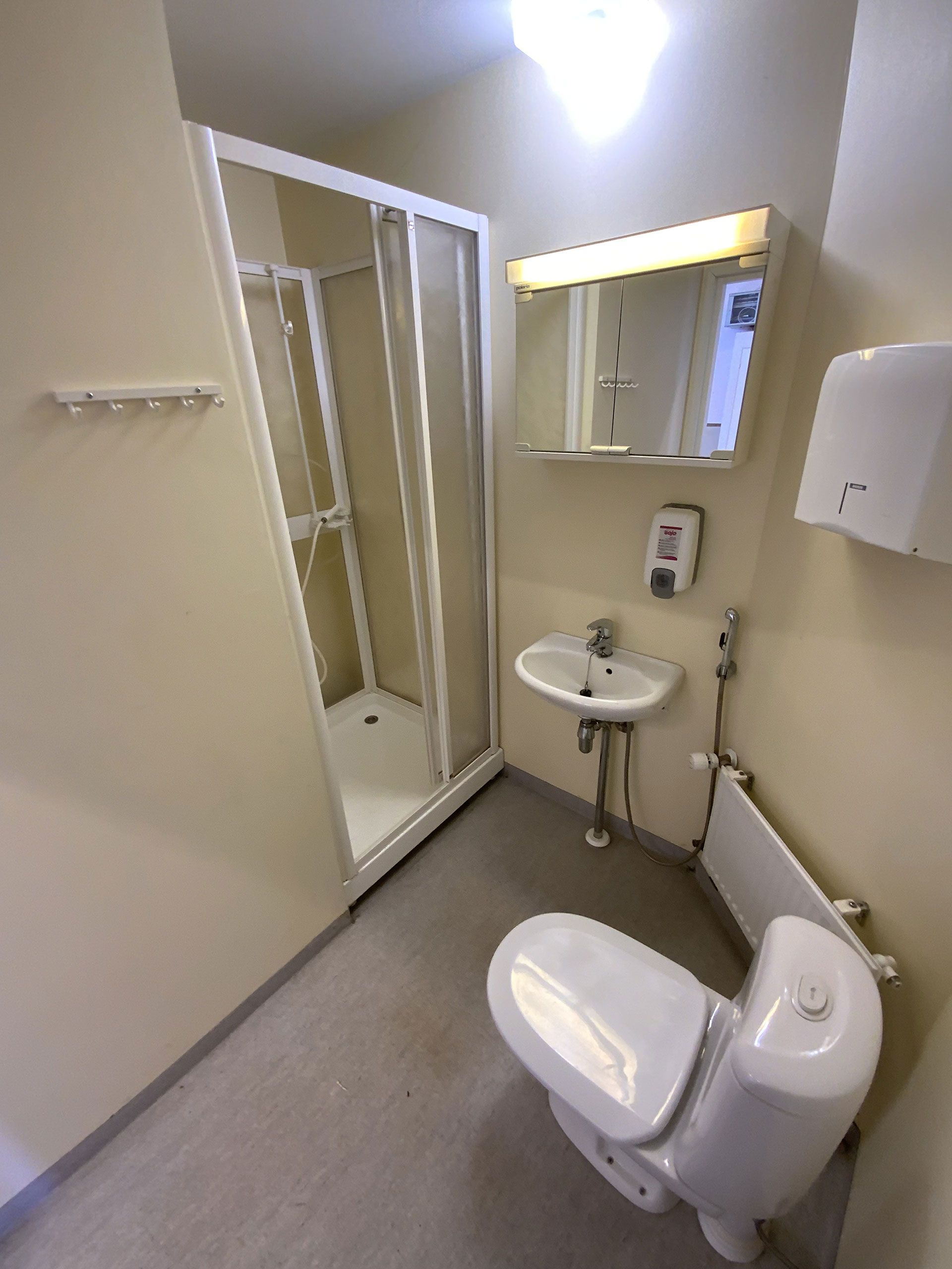 WC ja suihku