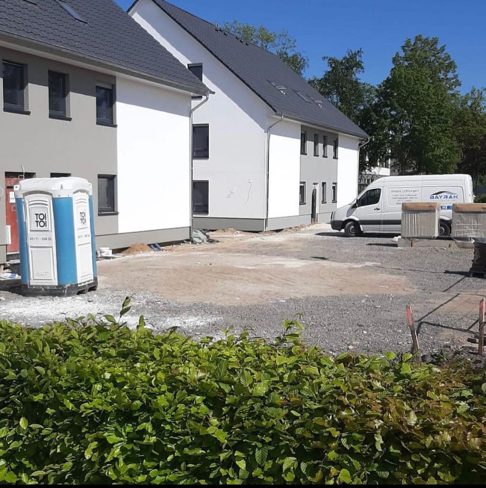 Außenverputzung Einfamilienhaus