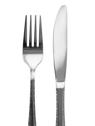 Fourchette et couteau