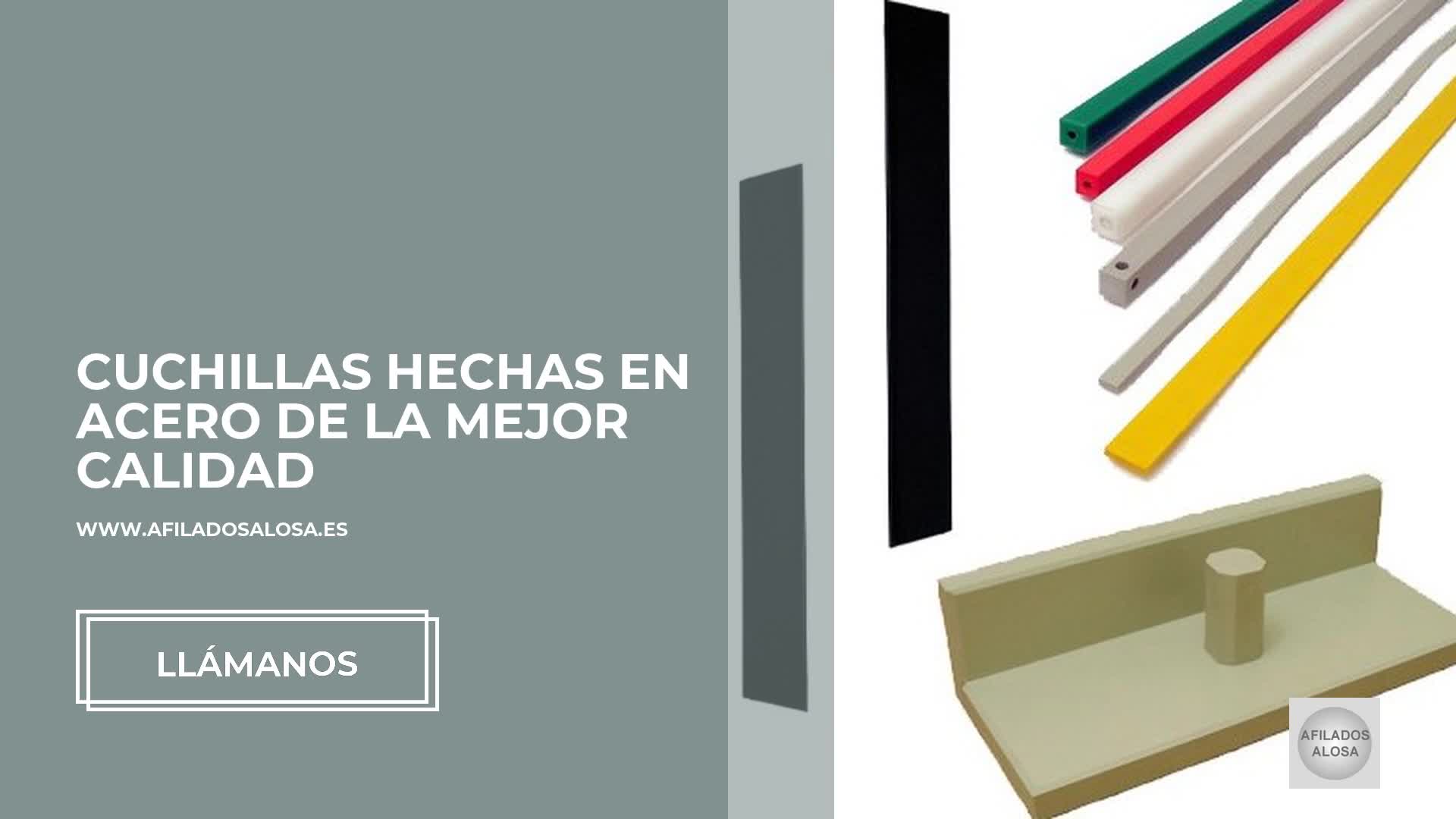Afilado de cuchillas en Toledo | Afilados Alosa