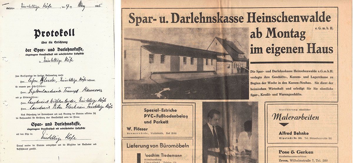 Ein Protokoll und ein alter Zeitungsartikel