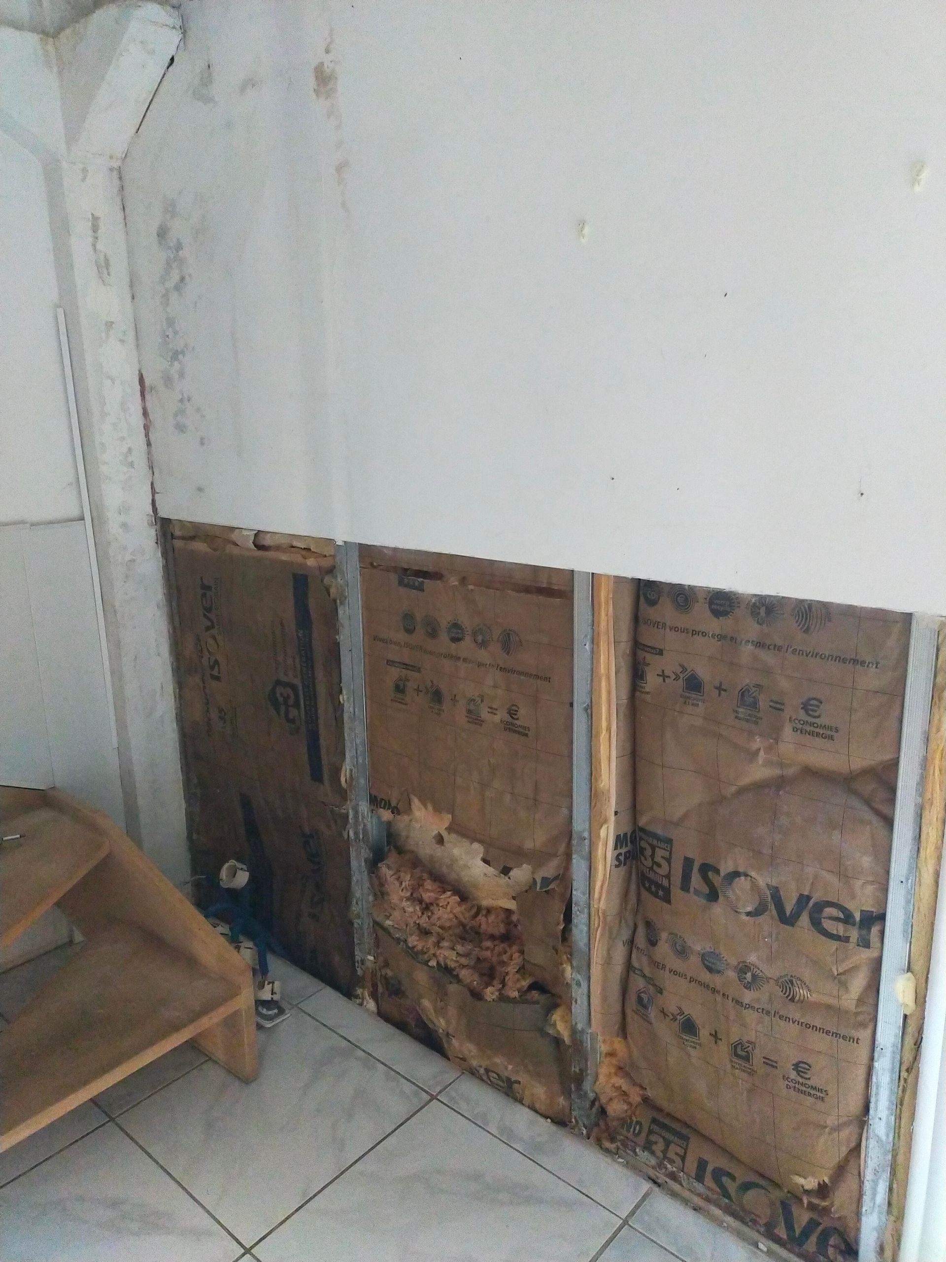 Isolation sinistrée