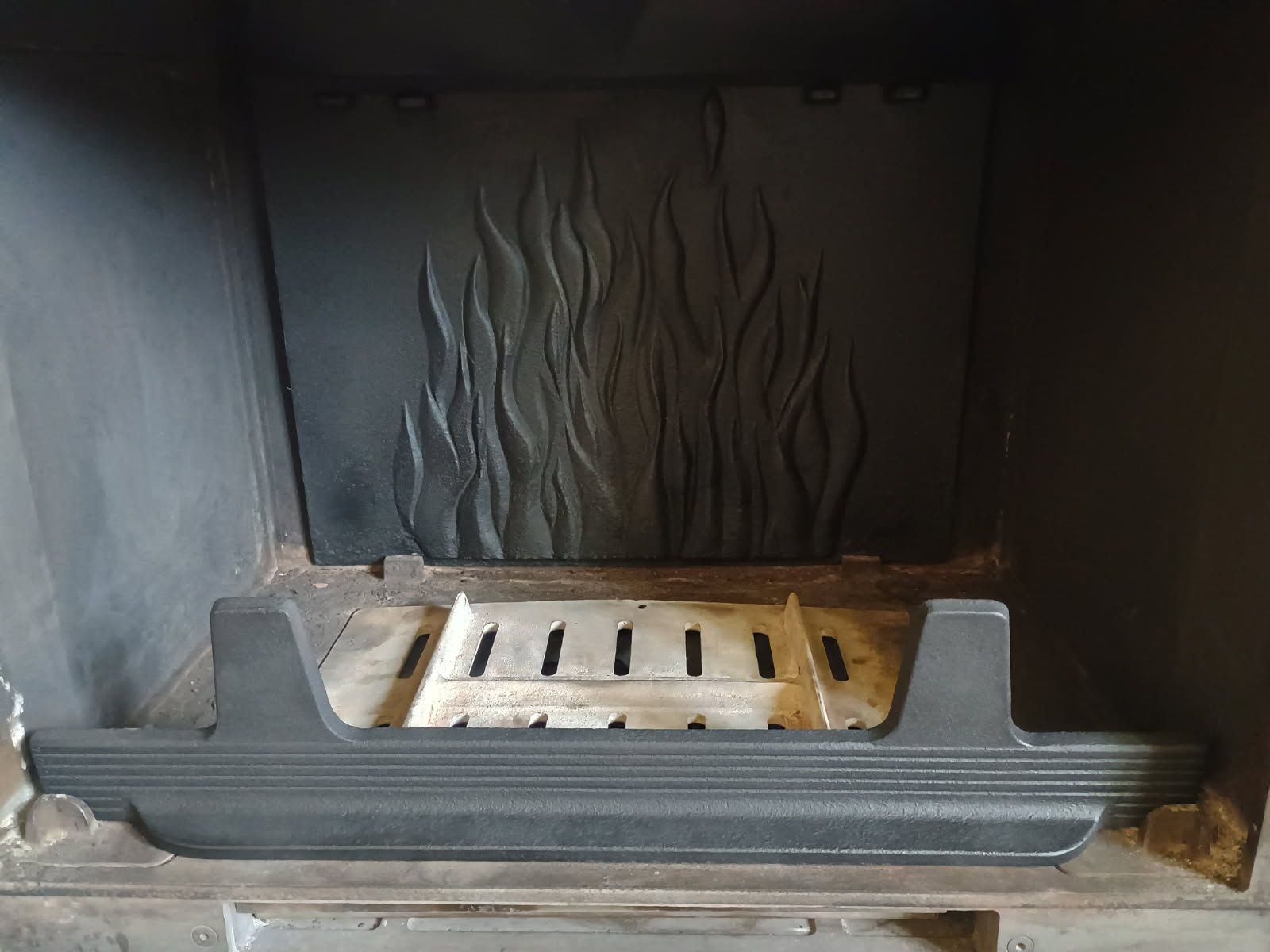 Cheminée remise à neuf