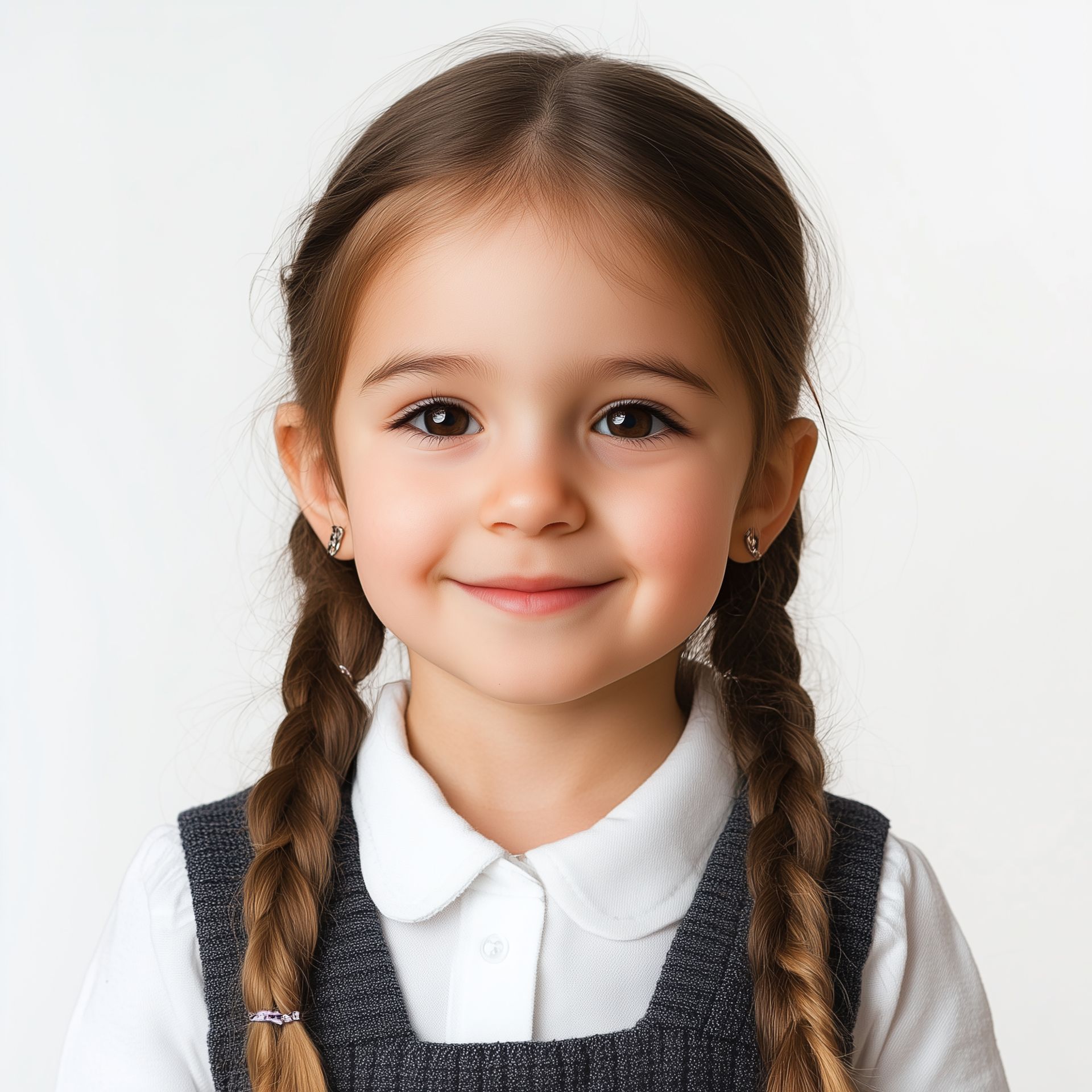 Photo d'identité d'un jeune enfant.