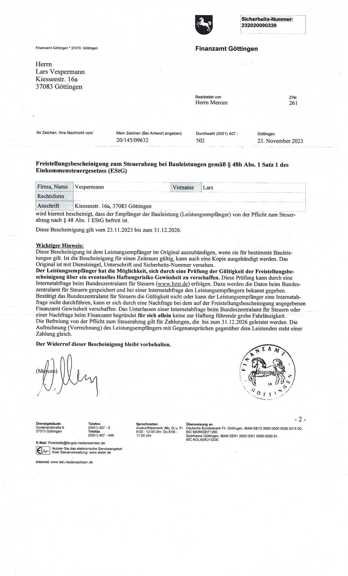 Metallbau Vespermann